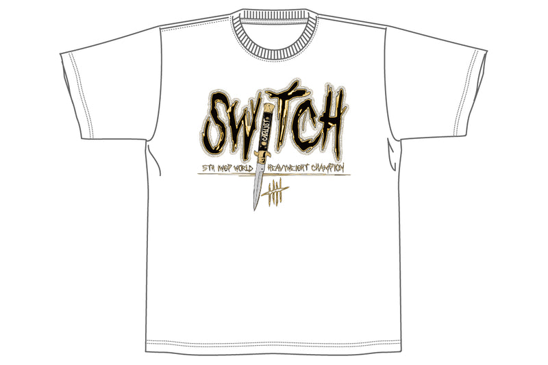 ジェイ・ホワイト「GOLD SWITCH」Tシャツ（ホワイト）