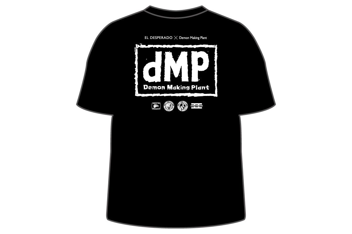 キン肉マン二世 d.M.pコラボ エル・デスペラード×チェック・メイト Tシャツ