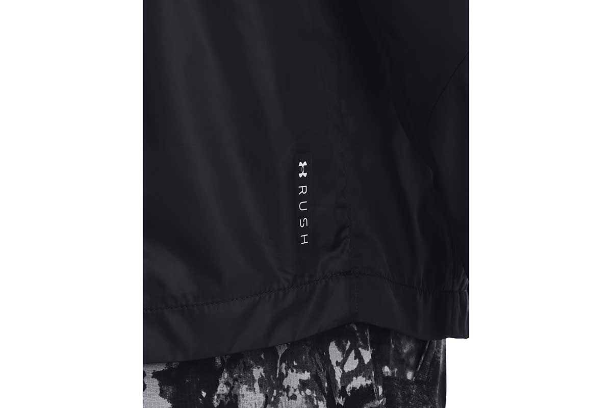 UA ラッシュ ウーブン フルジップ ジャケット