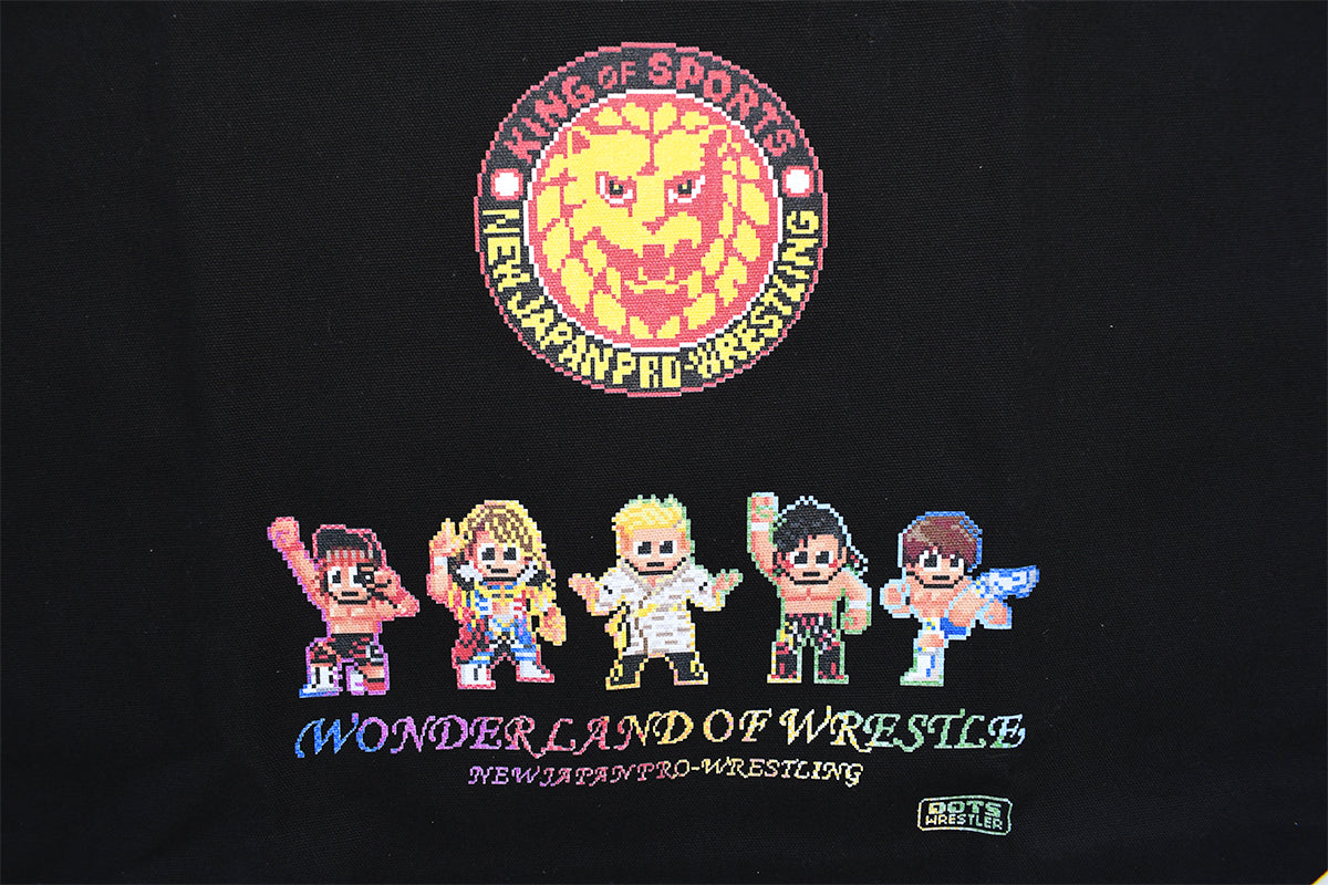 WONDERLAND OF WRESTLE トートバッグ（dotswrestler）