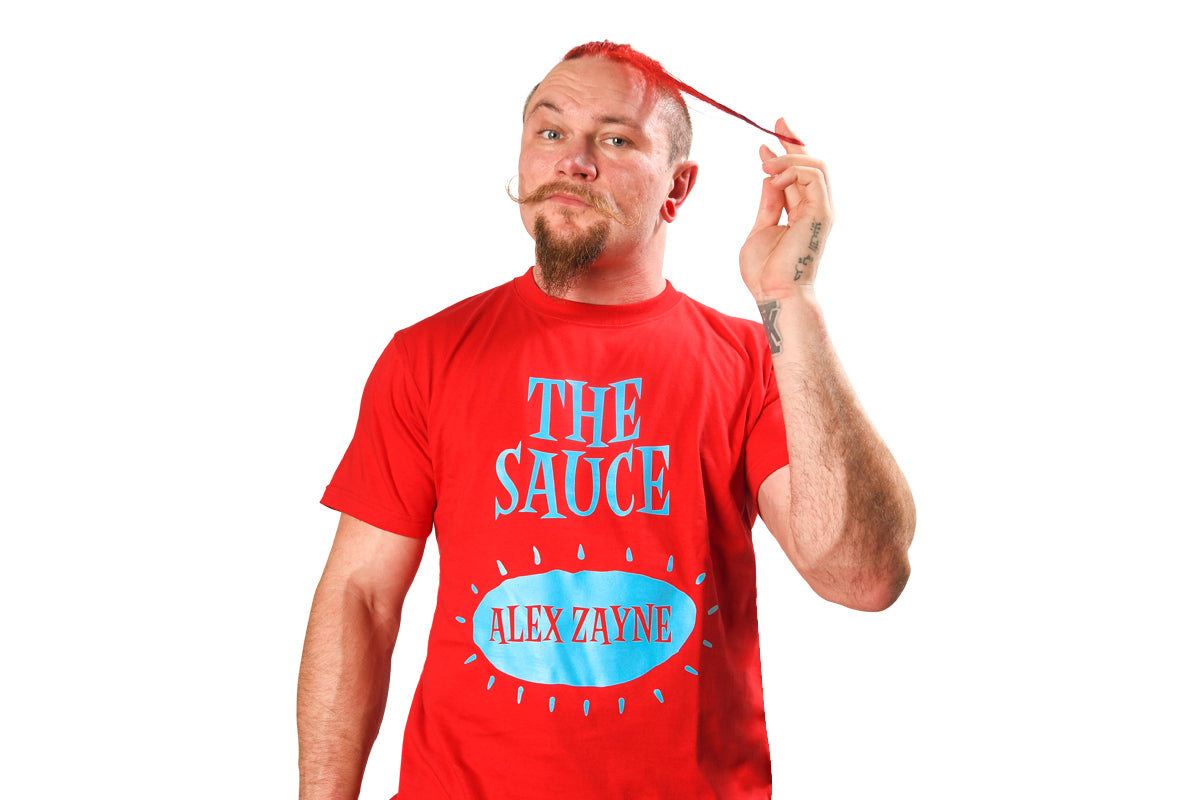 アレックス・ゼイン「HOT SAUCE」Tシャツ