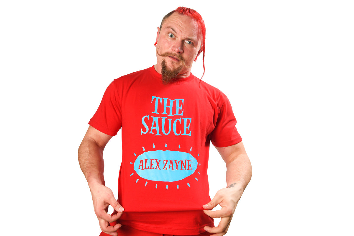 アレックス・ゼイン「HOT SAUCE」Tシャツ