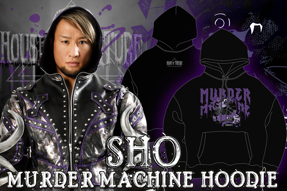 SHO「MURDER MACHINE」プルオーバーパーカー