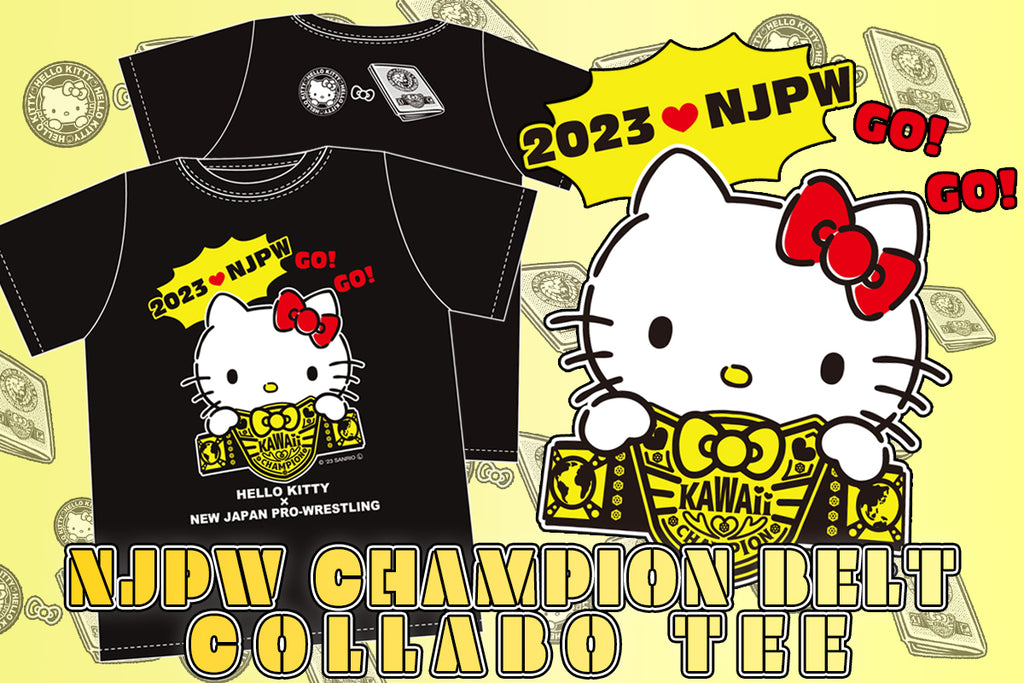 新日本プロレス✖️ハローキティ　コラボTシャツ