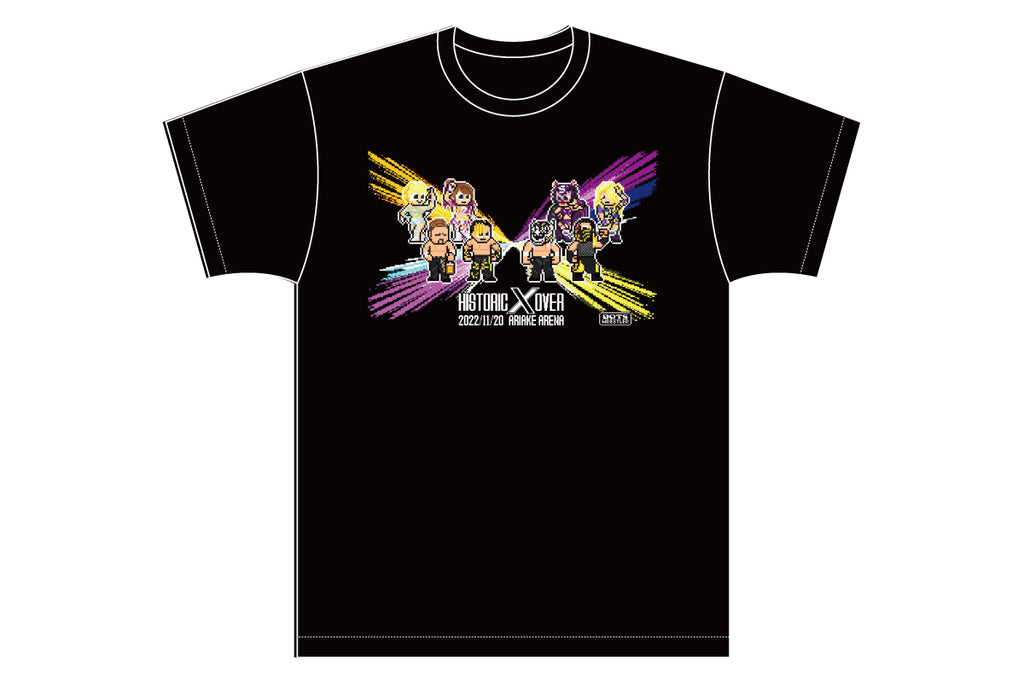 タイチ×金丸義信×中野たむ×なつぽい VS エル・デスペラード×DOUKI×スターライト・キッド×渡辺桃 Tシャツ