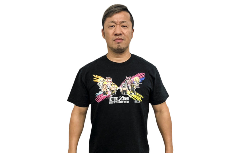 タイチ×金丸義信×中野たむ×なつぽい VS エル・デスペラード×DOUKI×スターライト・キッド×渡辺桃 Tシャツ