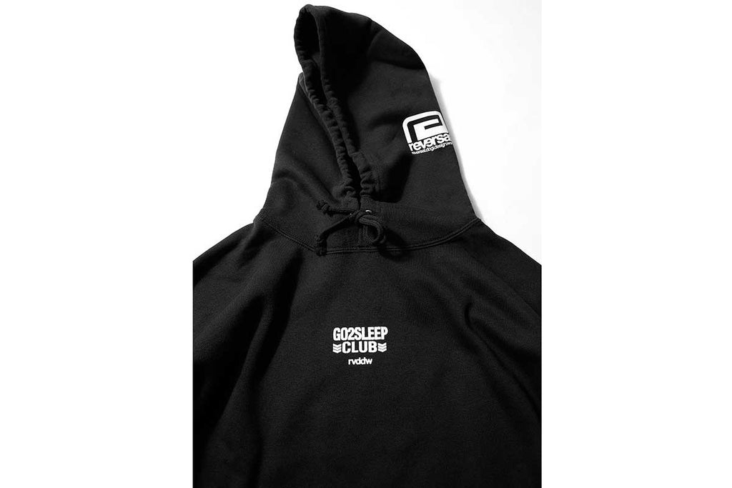 KENTA「GO 2 SLEEP CLUB CIRCLE LOGO SWEAT PARKA 」（BLACK）